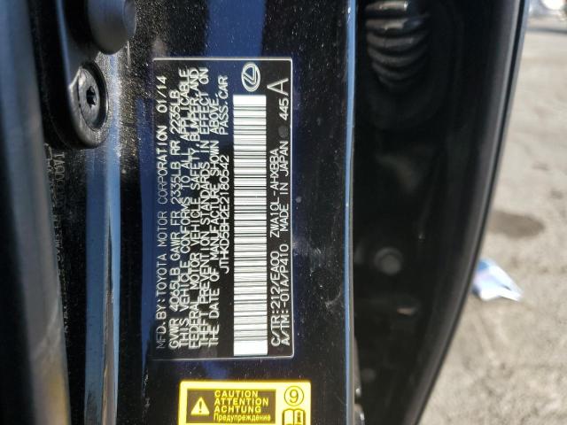 Photo 9 VIN: JTHKD5BH2E2180542 - LEXUS CT 200 