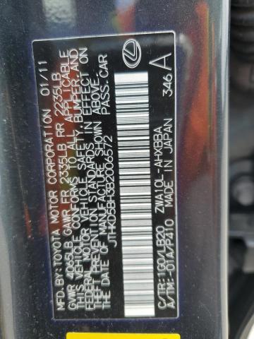 Photo 11 VIN: JTHKD5BH3B2006572 - LEXUS CT 200 