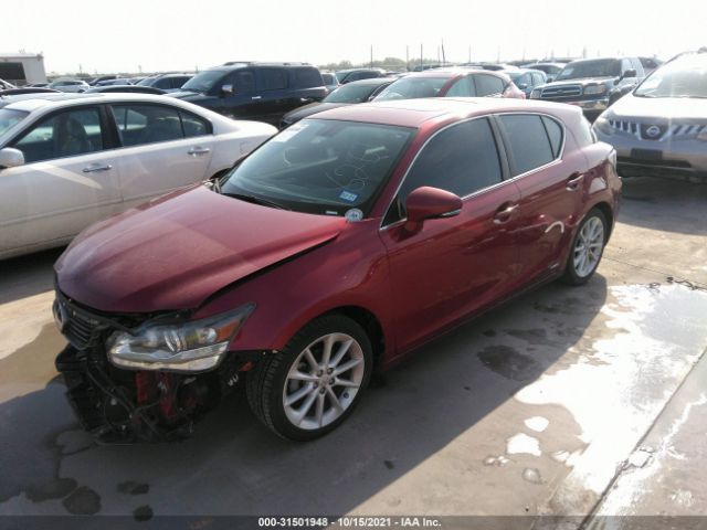 Photo 1 VIN: JTHKD5BH3C2054347 - LEXUS CT 200H 