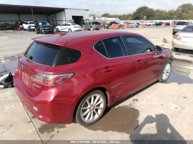 Photo 3 VIN: JTHKD5BH3C2054347 - LEXUS CT 200H 