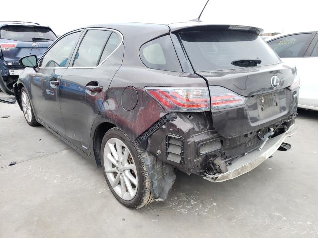 Photo 2 VIN: JTHKD5BH3C2090829 - LEXUS CT 200 