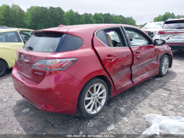 Photo 3 VIN: JTHKD5BH3C2103143 - LEXUS CT 200H 