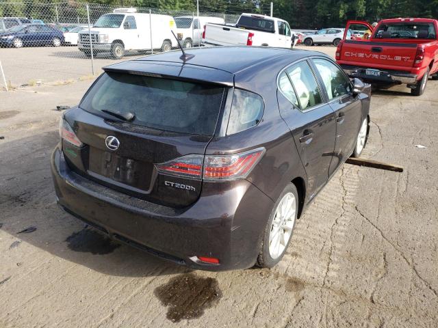 Photo 3 VIN: JTHKD5BH3C2115406 - LEXUS CT 200 