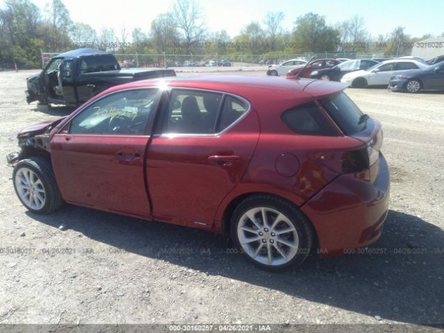 Photo 2 VIN: JTHKD5BH3D2150447 - LEXUS CT 200H 