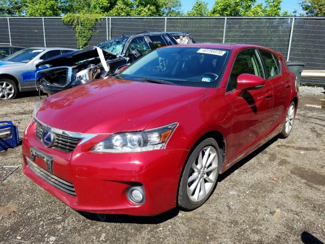 Photo 1 VIN: JTHKD5BH3D2156071 - LEXUS CT 200 