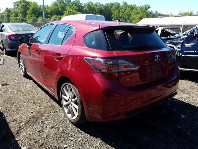 Photo 2 VIN: JTHKD5BH3D2156071 - LEXUS CT 200 