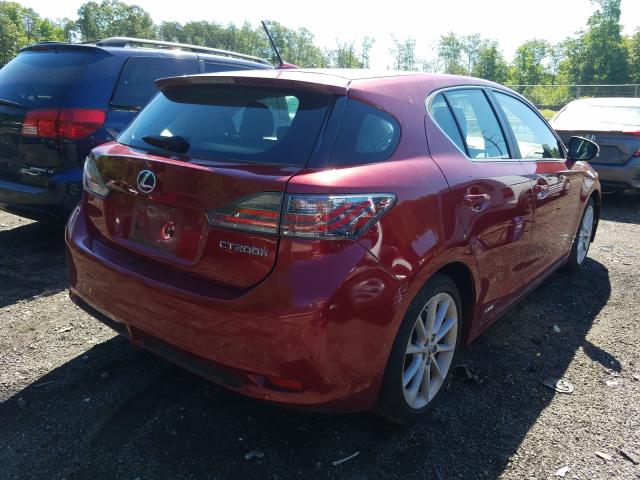 Photo 3 VIN: JTHKD5BH3D2156071 - LEXUS CT 200 