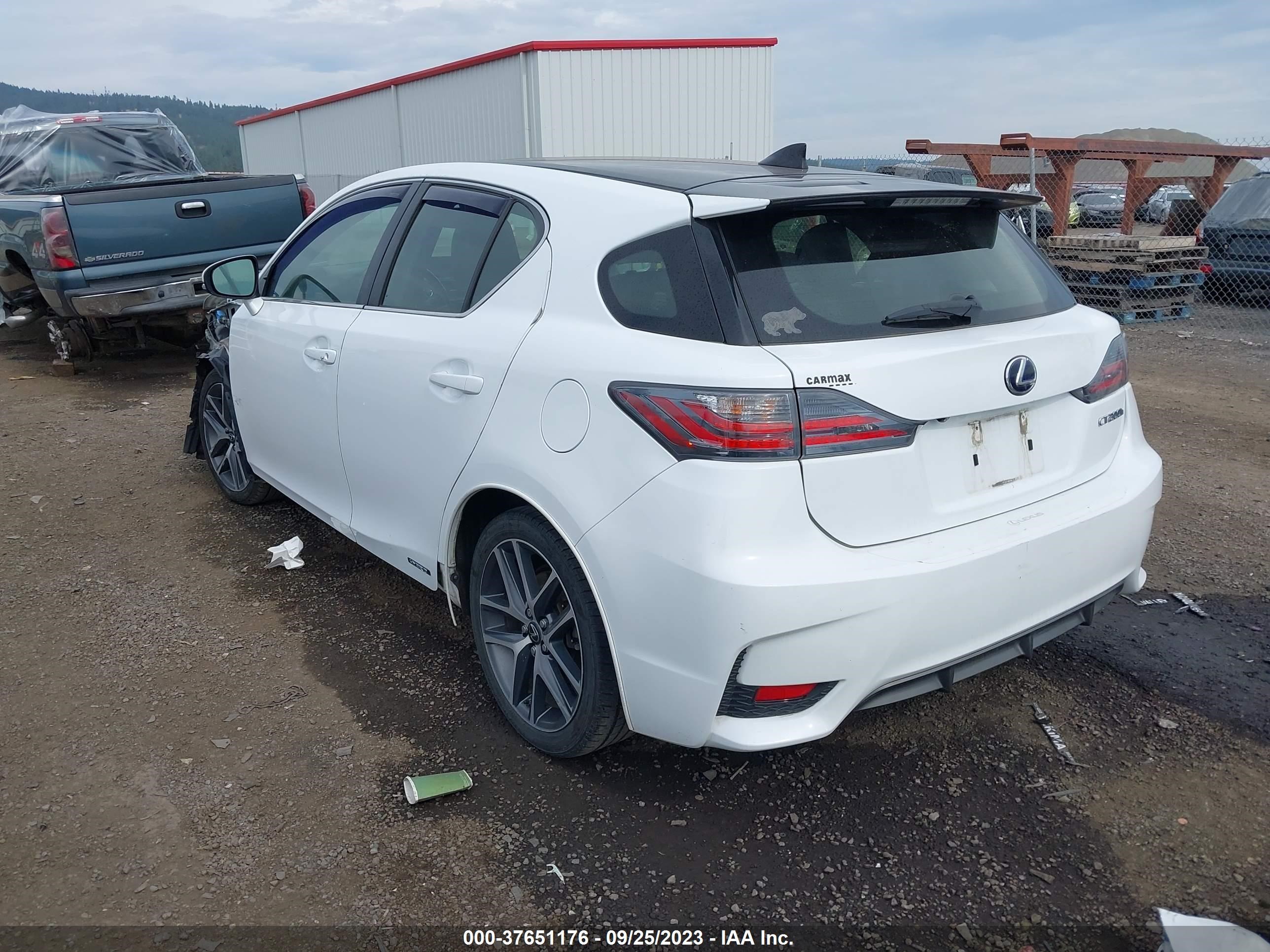 Photo 2 VIN: JTHKD5BH3E2193283 - LEXUS CT 