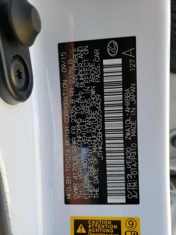 Photo 9 VIN: JTHKD5BH3G2254439 - LEXUS CT 200 