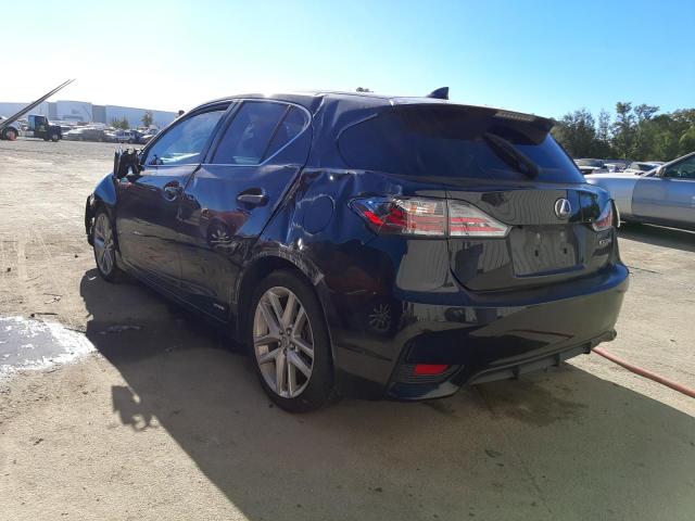 Photo 1 VIN: JTHKD5BH3H2291766 - LEXUS CT 200 