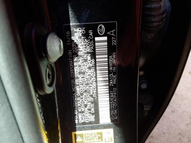 Photo 12 VIN: JTHKD5BH3H2291766 - LEXUS CT 200 