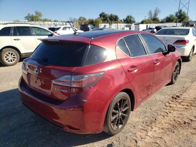 Photo 3 VIN: JTHKD5BH4C2067821 - LEXUS CT 200 