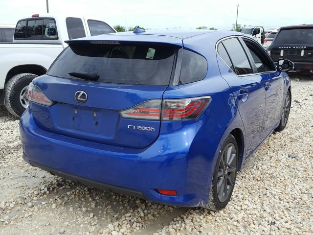 Photo 3 VIN: JTHKD5BH4C2102342 - LEXUS CT 200 