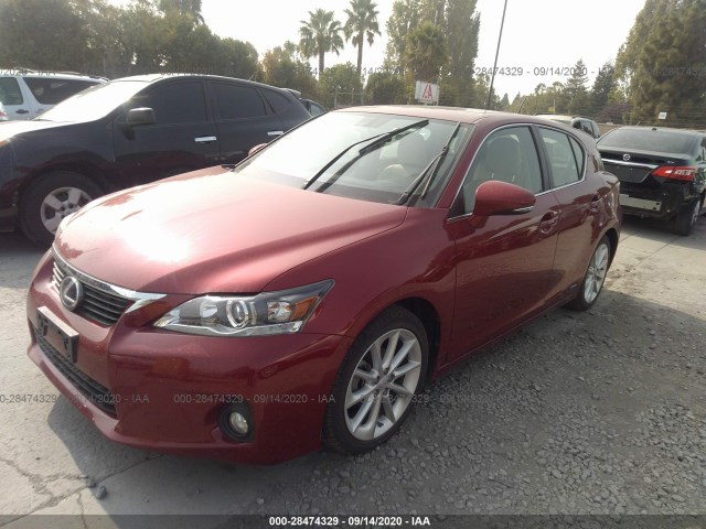 Photo 1 VIN: JTHKD5BH4D2161831 - LEXUS CT-200H 