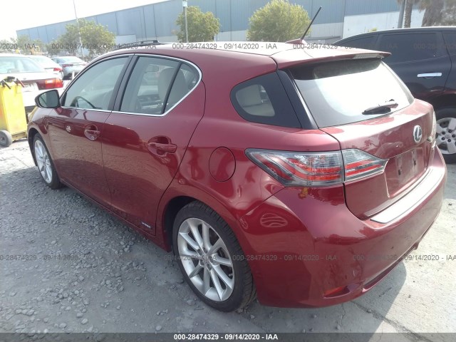 Photo 2 VIN: JTHKD5BH4D2161831 - LEXUS CT-200H 