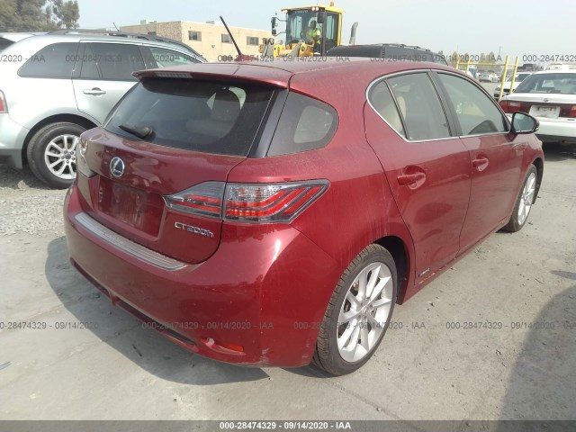 Photo 3 VIN: JTHKD5BH4D2161831 - LEXUS CT-200H 