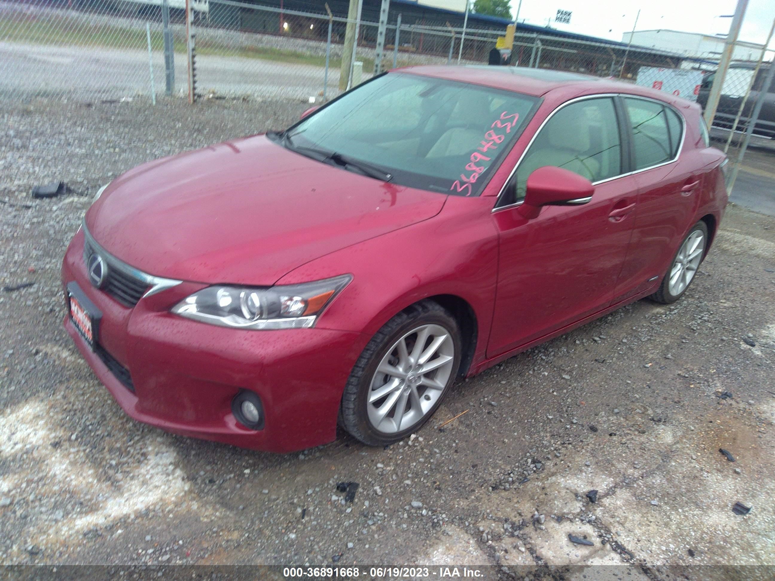 Photo 1 VIN: JTHKD5BH4D2167516 - LEXUS CT 