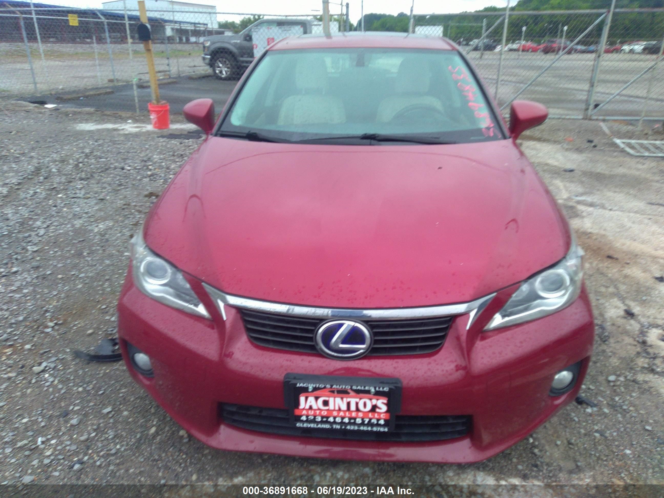 Photo 11 VIN: JTHKD5BH4D2167516 - LEXUS CT 