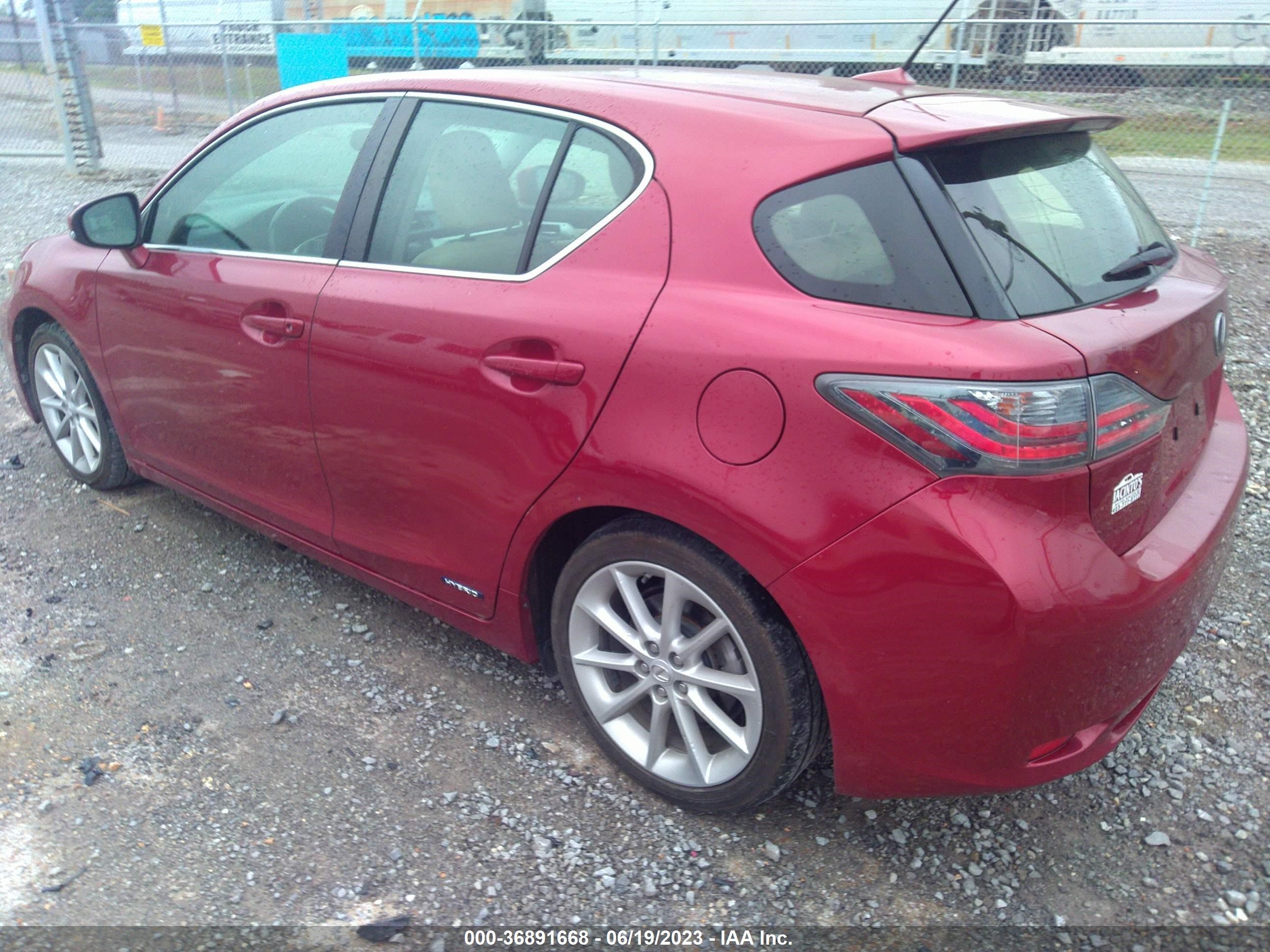 Photo 2 VIN: JTHKD5BH4D2167516 - LEXUS CT 