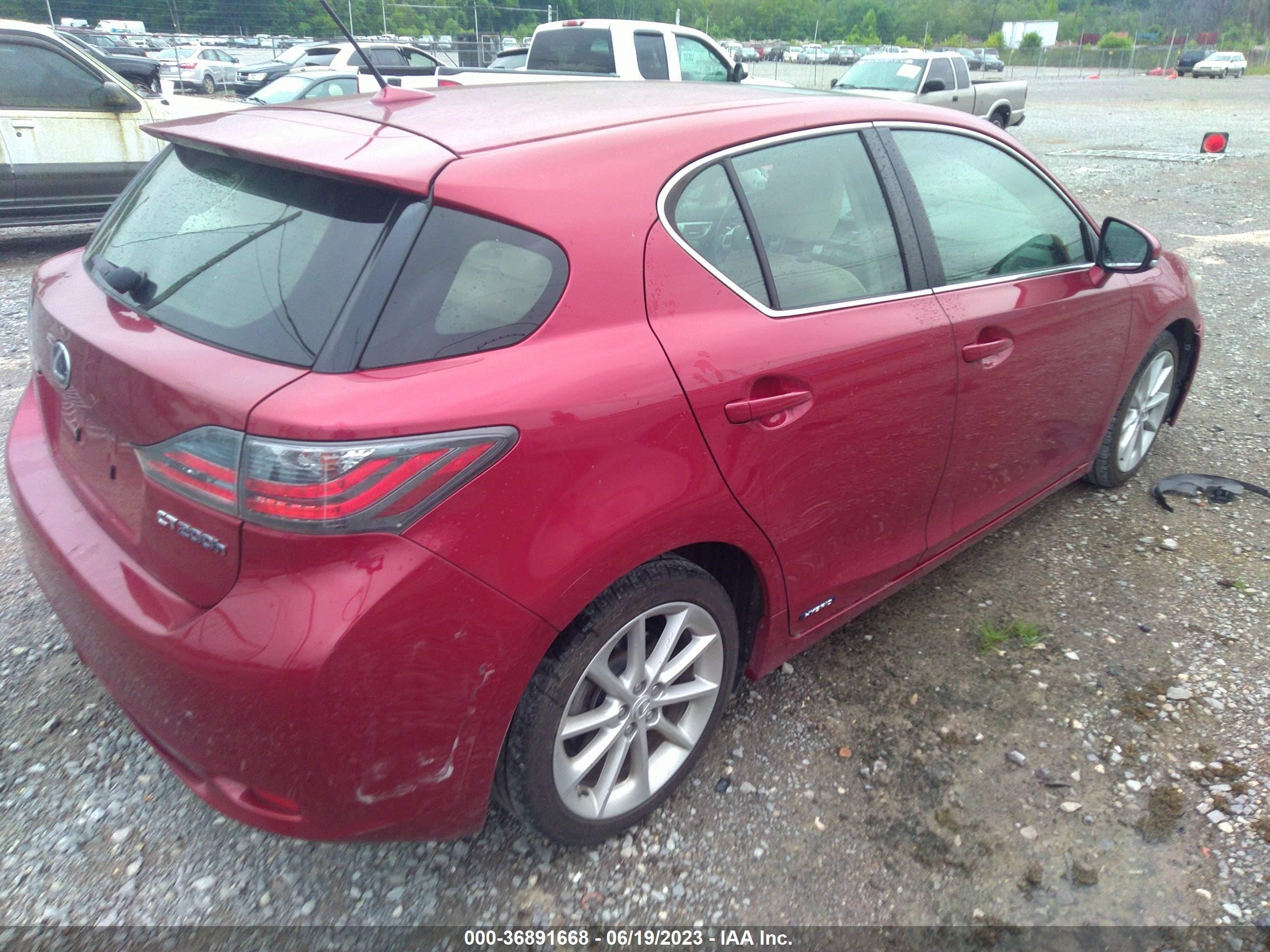 Photo 3 VIN: JTHKD5BH4D2167516 - LEXUS CT 