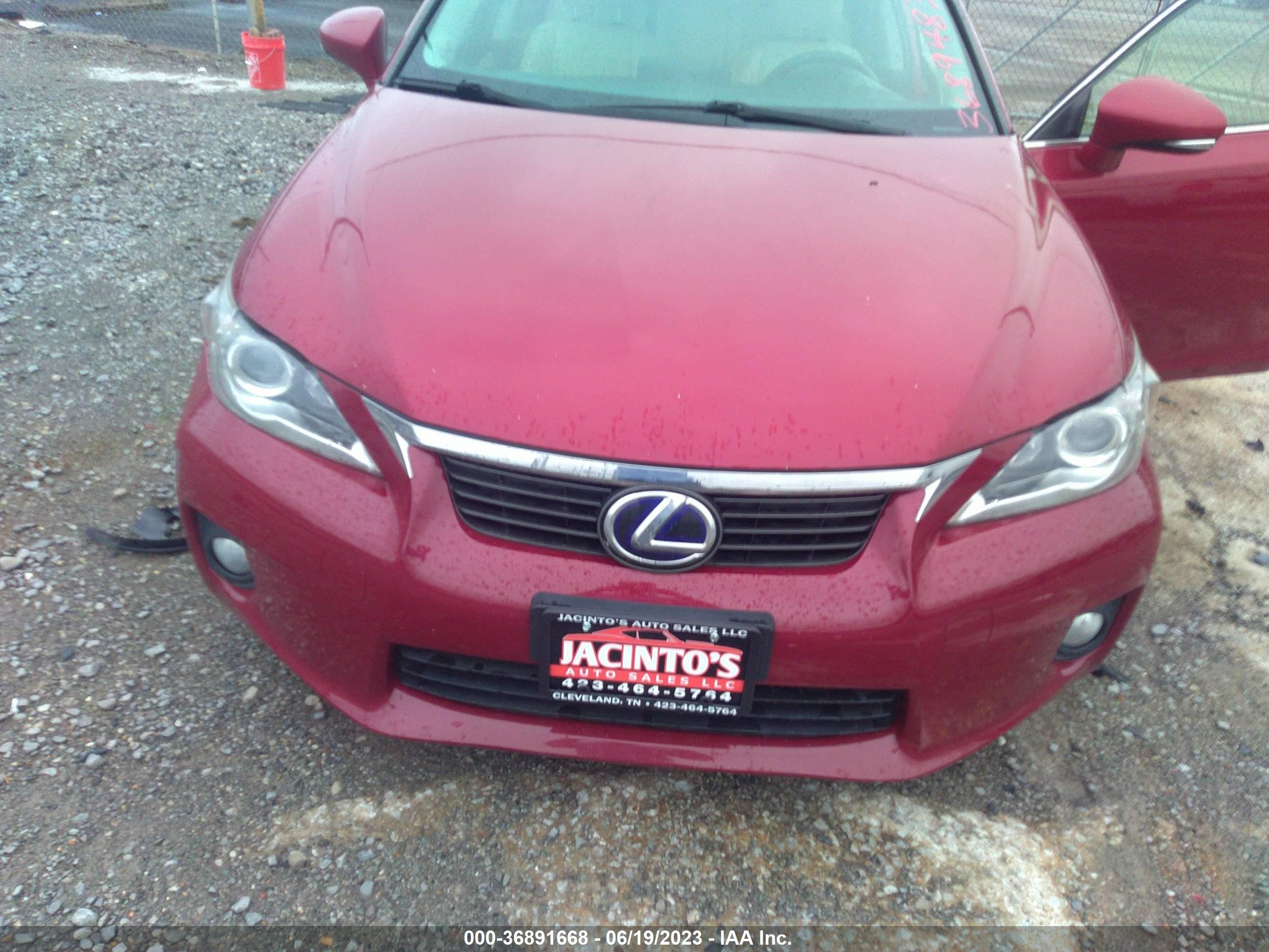 Photo 5 VIN: JTHKD5BH4D2167516 - LEXUS CT 