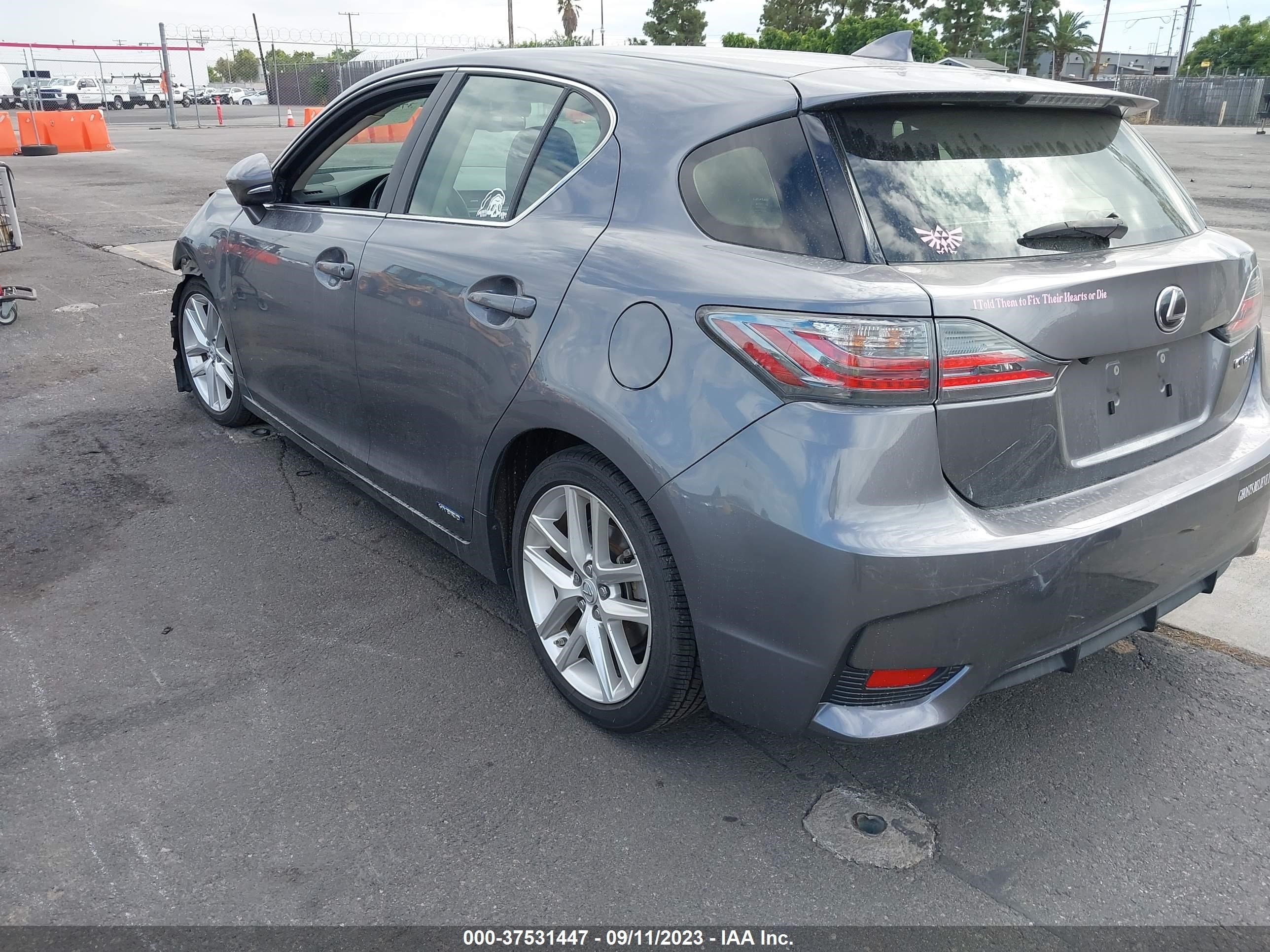 Photo 2 VIN: JTHKD5BH4H2288021 - LEXUS CT 