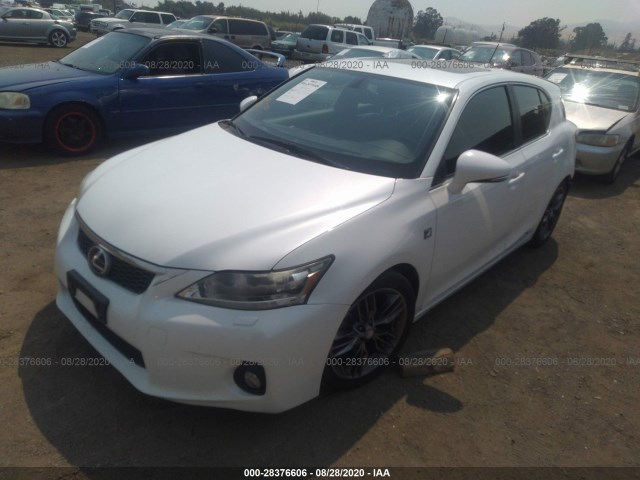 Photo 1 VIN: JTHKD5BH5C2069321 - LEXUS CT 200H 