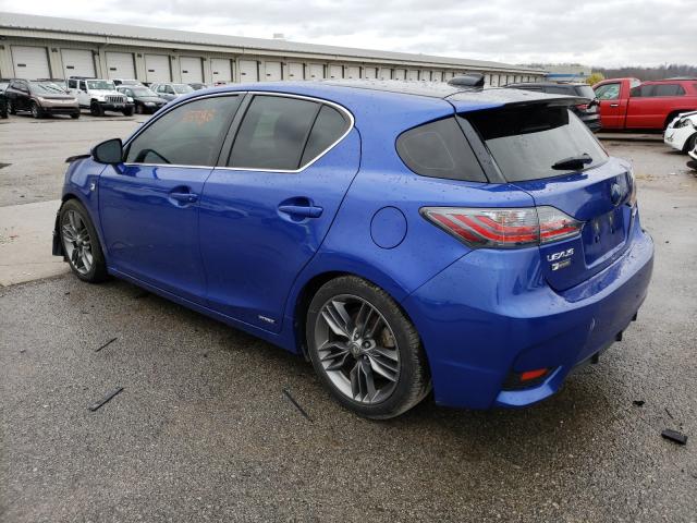 Photo 2 VIN: JTHKD5BH5D2125081 - LEXUS CT 200 