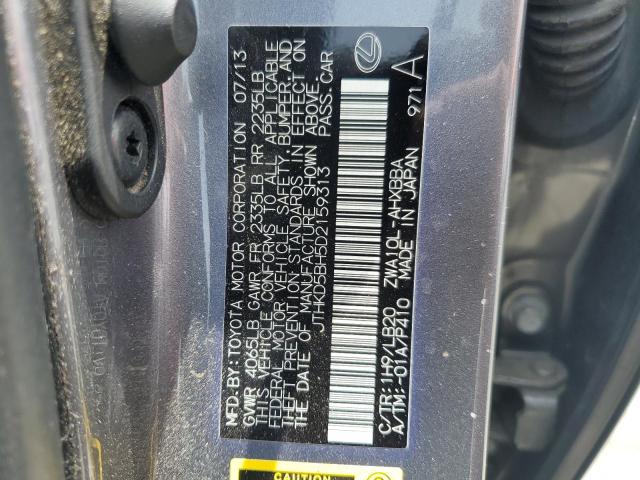 Photo 11 VIN: JTHKD5BH5D2159313 - LEXUS CT 200 