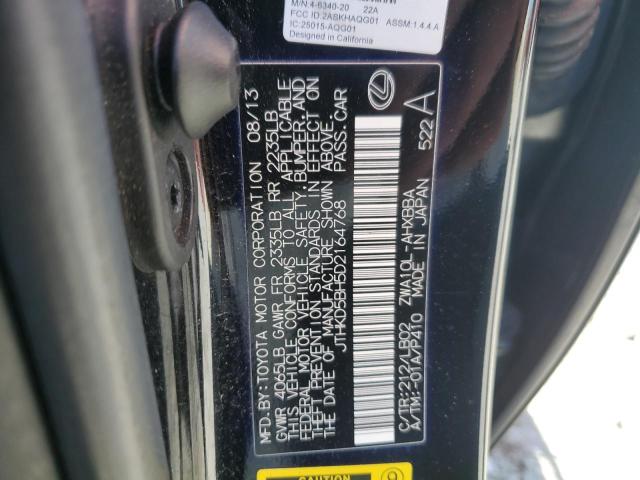 Photo 11 VIN: JTHKD5BH5D2164768 - LEXUS CT 200 