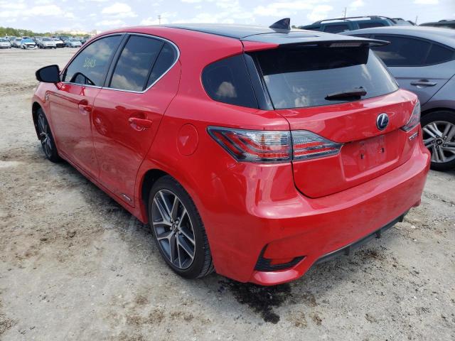 Photo 2 VIN: JTHKD5BH5E2192782 - LEXUS CT 200 