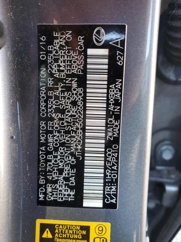 Photo 12 VIN: JTHKD5BH5G2268908 - LEXUS CT 200 