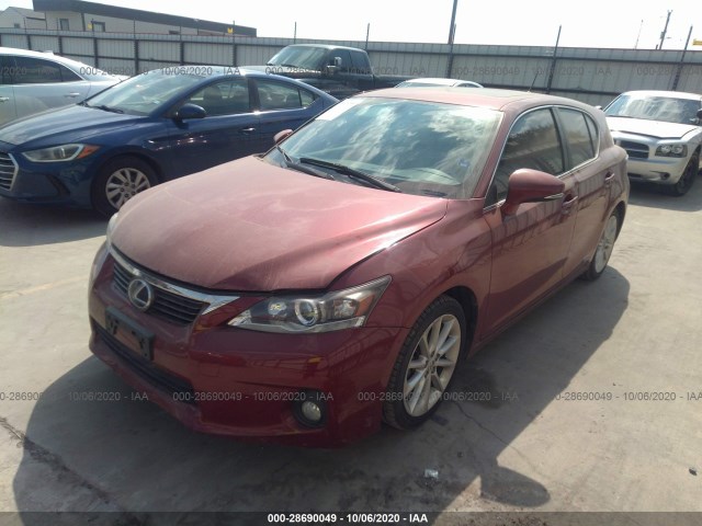 Photo 1 VIN: JTHKD5BH6B2005254 - LEXUS CT 200H 