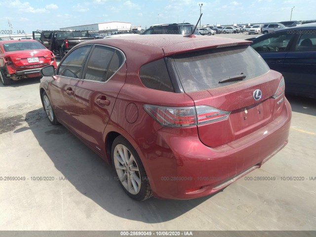 Photo 2 VIN: JTHKD5BH6B2005254 - LEXUS CT 200H 