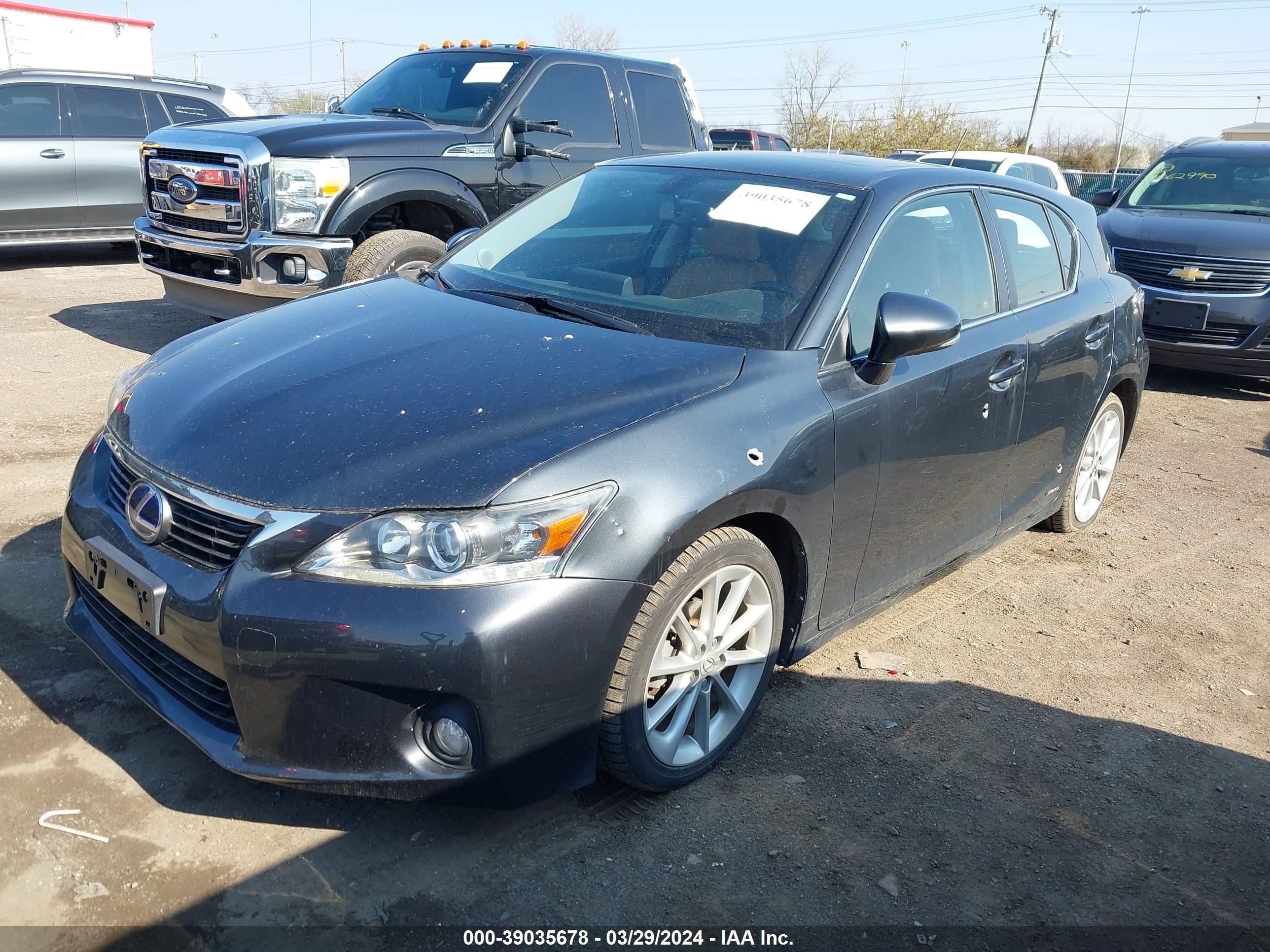 Photo 1 VIN: JTHKD5BH6B2046127 - LEXUS CT 