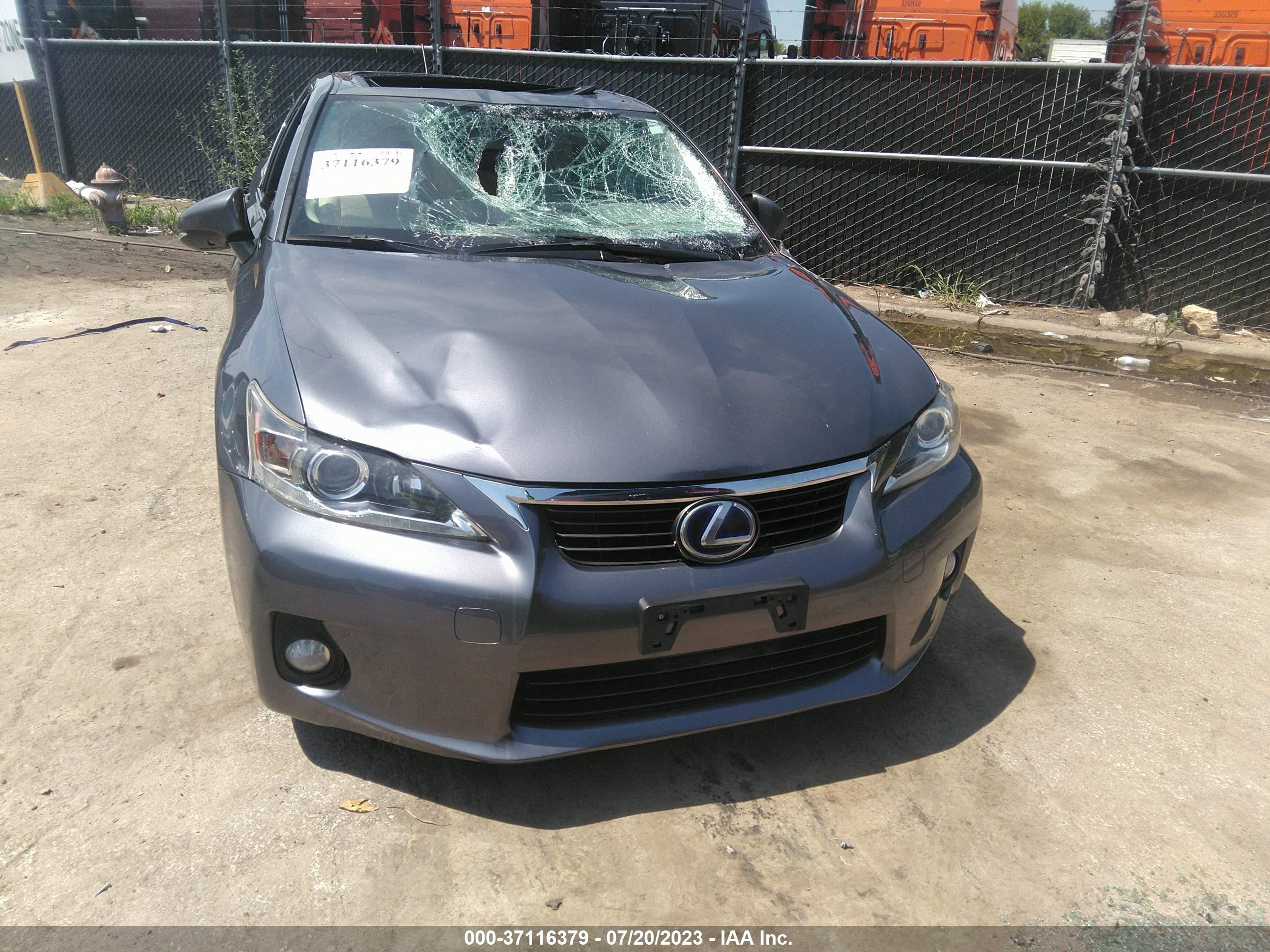 Photo 11 VIN: JTHKD5BH6C2081607 - LEXUS CT 