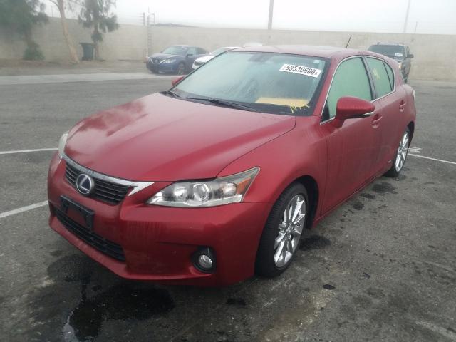 Photo 1 VIN: JTHKD5BH6C2091375 - LEXUS CT 200 