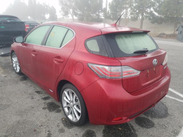 Photo 2 VIN: JTHKD5BH6C2091375 - LEXUS CT 200 