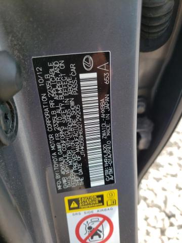 Photo 12 VIN: JTHKD5BH6D2129205 - LEXUS CT 200 