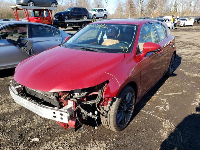 Photo 1 VIN: JTHKD5BH6D2136509 - LEXUS CT-200H 