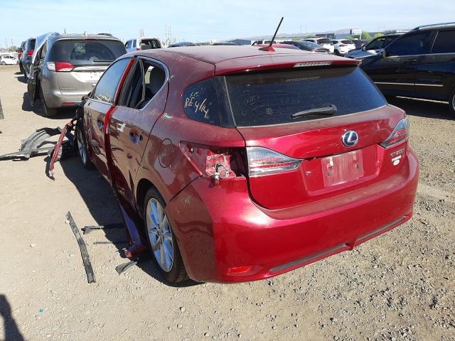 Photo 2 VIN: JTHKD5BH6D2142410 - LEXUS CT 200 