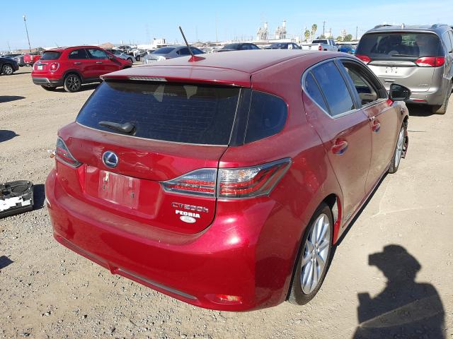 Photo 3 VIN: JTHKD5BH6D2142410 - LEXUS CT 200 