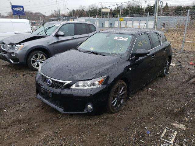 Photo 1 VIN: JTHKD5BH6D2166660 - LEXUS CT 200 