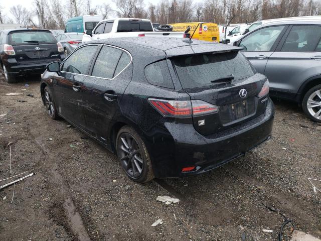 Photo 2 VIN: JTHKD5BH6D2166660 - LEXUS CT 200 