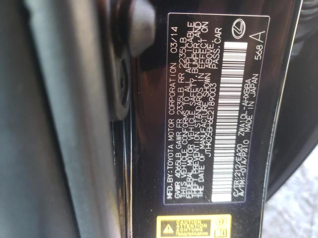 Photo 11 VIN: JTHKD5BH6E2189003 - LEXUS CT 200 