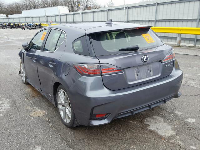 Photo 2 VIN: JTHKD5BH6F2244826 - LEXUS CT-200H 