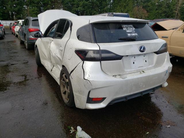 Photo 2 VIN: JTHKD5BH6G2252653 - LEXUS CT 200 