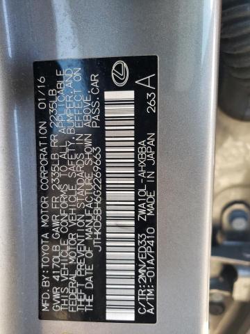 Photo 12 VIN: JTHKD5BH6G2269663 - LEXUS CT 200 