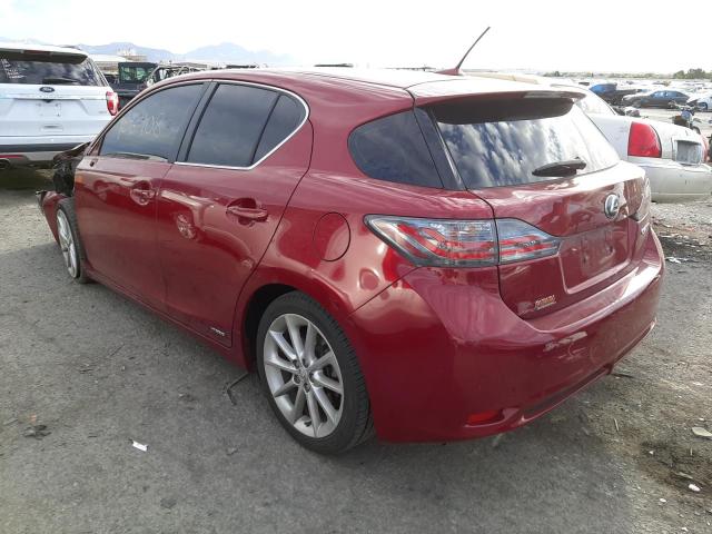 Photo 2 VIN: JTHKD5BH7D2152069 - LEXUS CT 200 