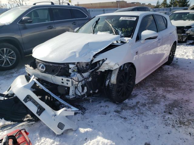 Photo 1 VIN: JTHKD5BH7D2153853 - LEXUS CT 200 